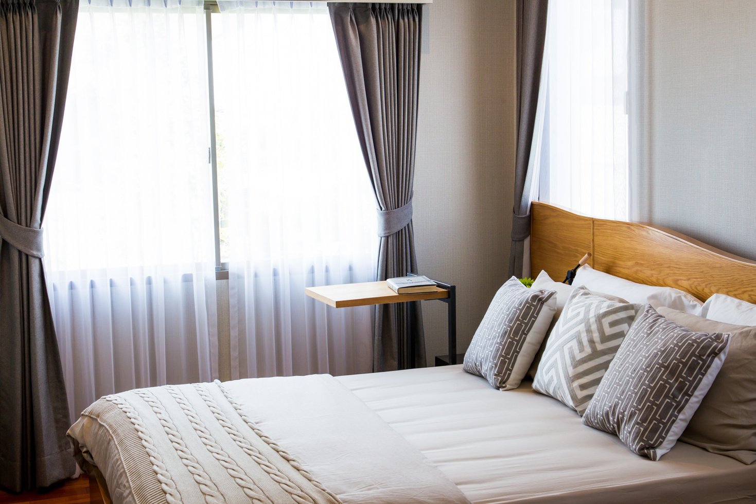 Bedroom in hotel